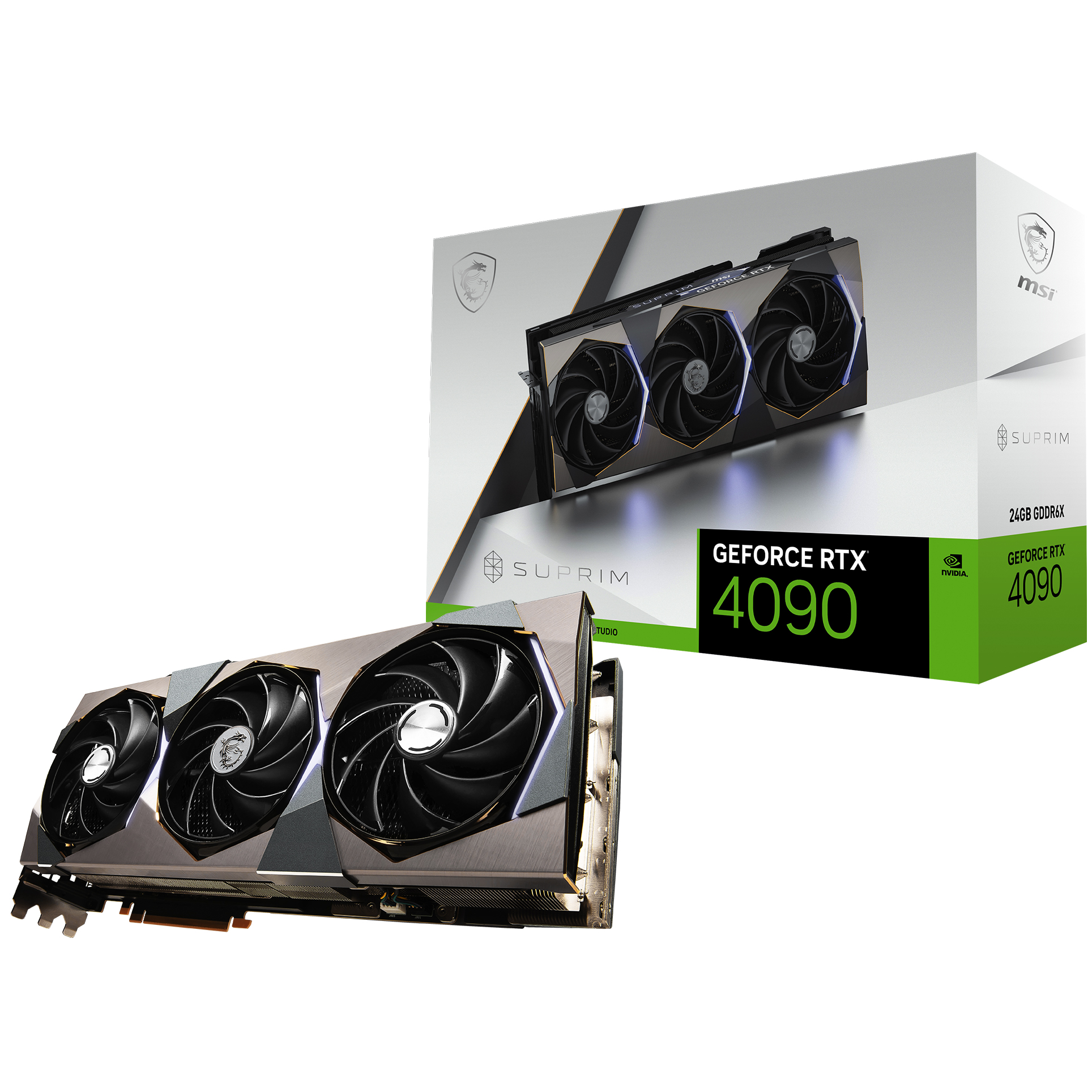MSI 24GB GEFORCE RTX 4090 SUPRIM X 24G GDDR6X [384bit] HDMI 3xDP - RTX 4090 SUPRIM X 24G