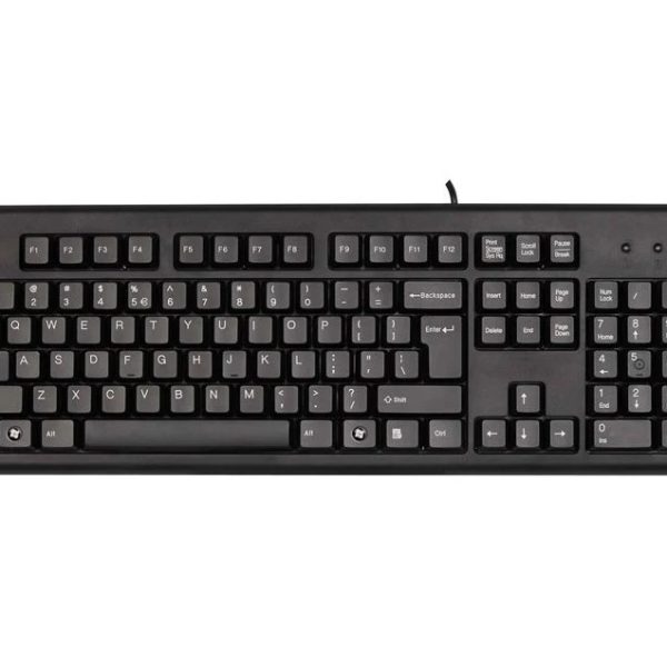 A4 Tech KM-720 Standart F Klavye Siyah USB - cev.kla.0001