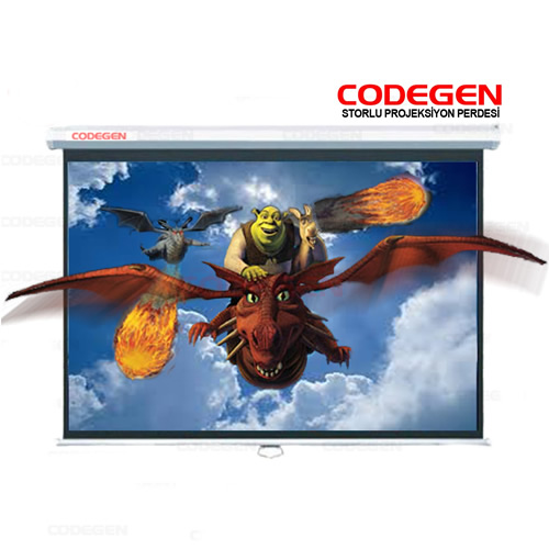 Codegen 180x180 Storlu Projeksiyon Perdesi (AX-18) - tuk.proj.extra.0023