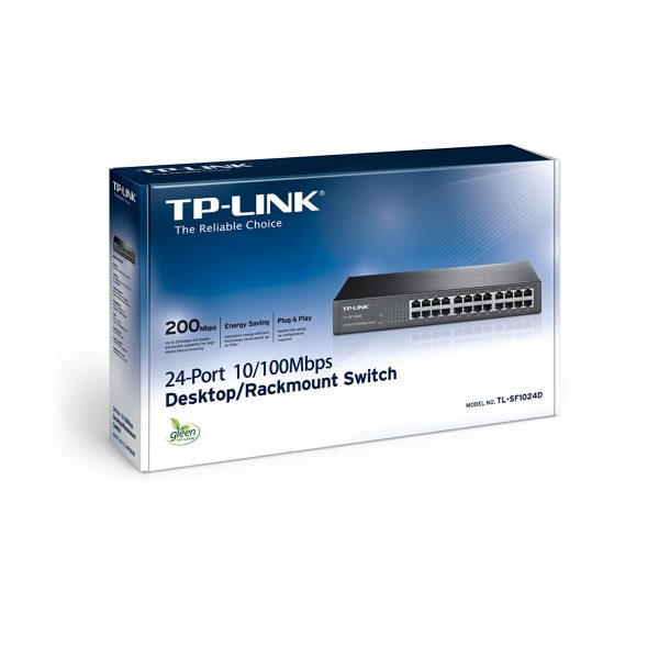 Tp-Link TL-SF1024D 24-Port 10/100 Mbps Switch - net.hub.0077