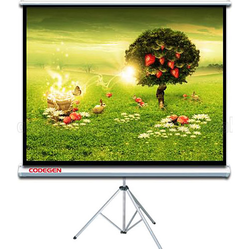 Codegen 200x200 Tripod Ayaklı Projeksiyon Perdesi (TX-20) - tuk.proj.extra.0029