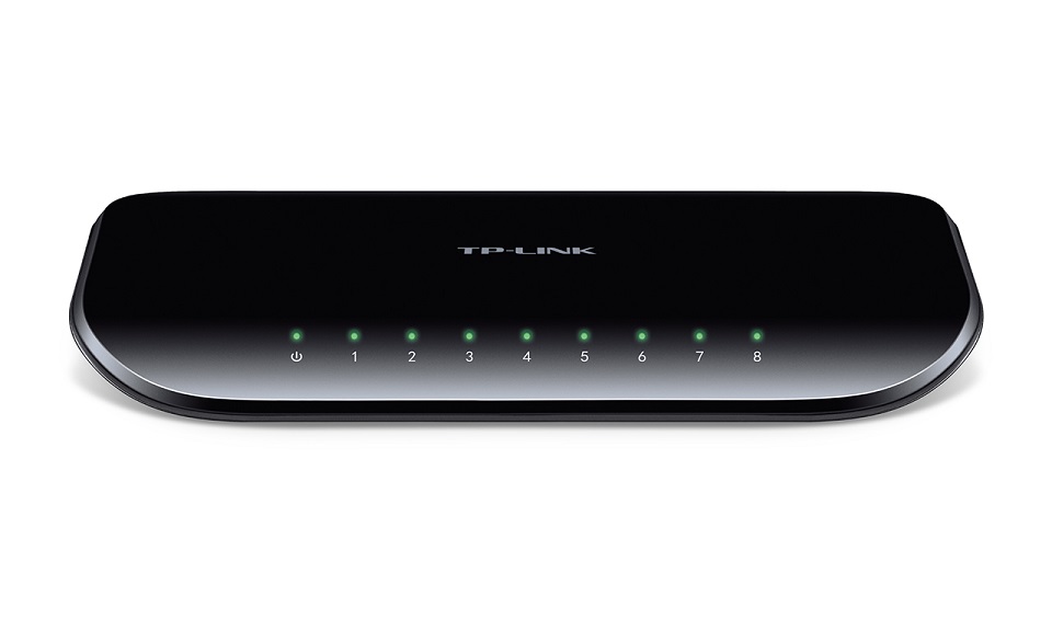 Tp-Link 8Port TL-SG1008D GBit Desktop Switch - TL-SG1008D