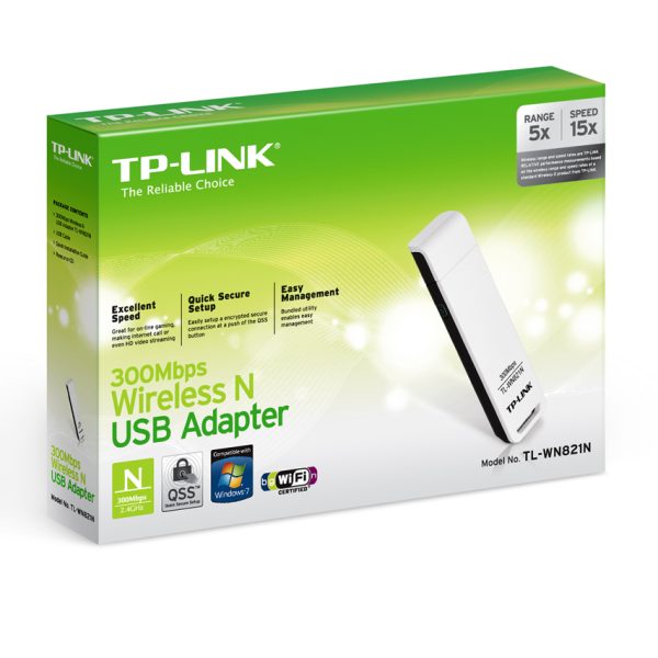 Tp-Link TL-WN821N 300Mbps Wi-Fi USB Adaptör - net.mod.usb.0010