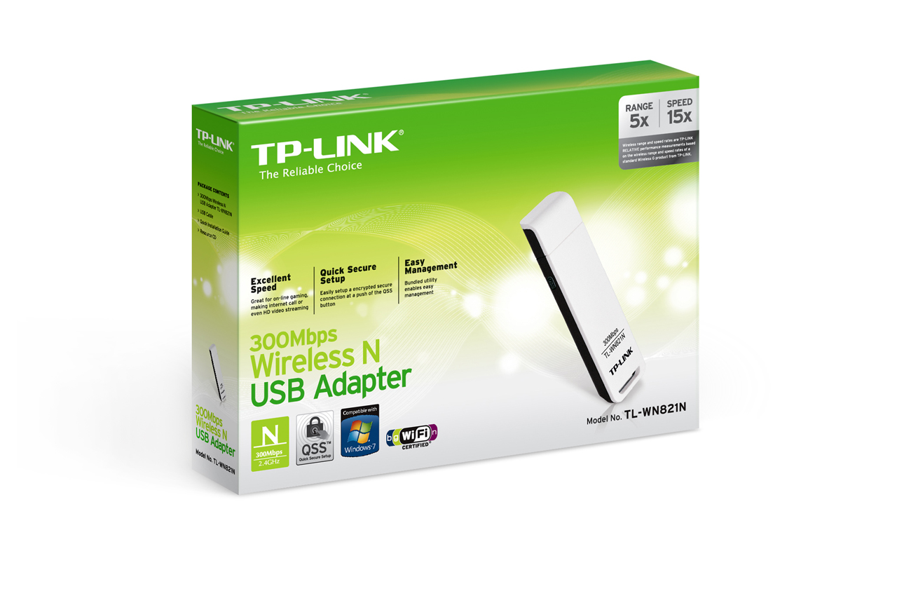 Tp-Link TL-WN821N 300Mbps Wi-Fi USB Adaptör - net.mod.usb.0010