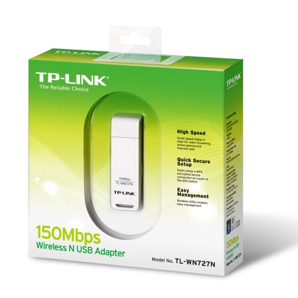 Tp-Link TL-WN727N 150Mbps Wi-Fi USB Adaptör - net.mod.usb.0011