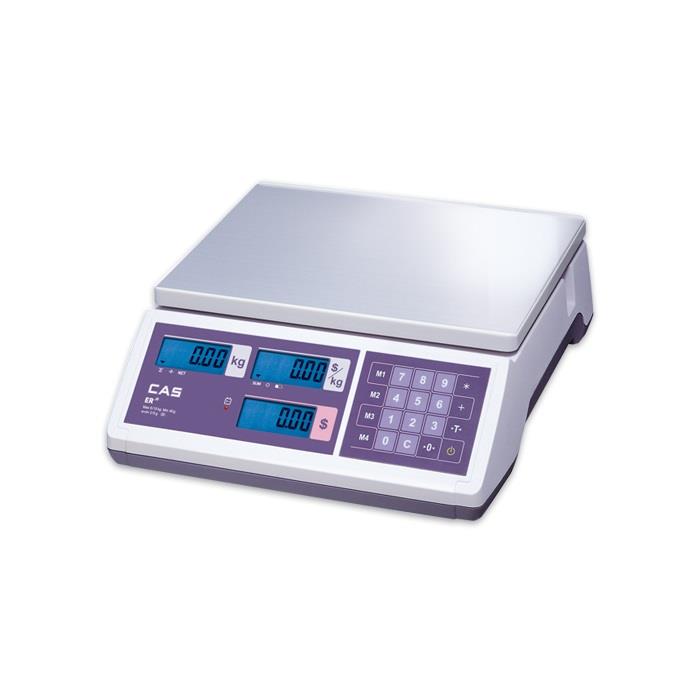 CAS ER-JR 30 KG RS232 Boyunsuz Online Terazi + Plastik Cukur Kefe - 18709
