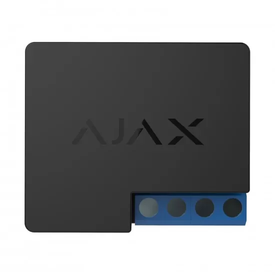 AJAX Kablosuz Güç Rolesi (WallSwitch - Siyah) 220v - WallSwitchS