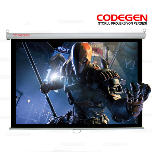 Codegen 240x200 Storlu Projeksiyon Perdesi (AX-24) - tuk.aski.perde.0006