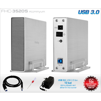 Frisby FHC-3520S 3.5" SATA Harici Kutu USB 3.0 - conect.box.0058