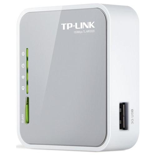 Tp-Link TL-MR3020 1Port 300Mbps N Kablosuz 3G/4G Taşınabilir Router - TL-MR3020