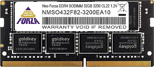 NEOFORZA NMSO432F82-3200EA10 32GB (Tek Parça) DDR4 3200Mhz Notebook Bellek - 39454
