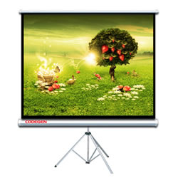CODEGEN TX-20 AYAKLI (Tripod) 200X200 Projeksiyon Perdesi - TX-20
