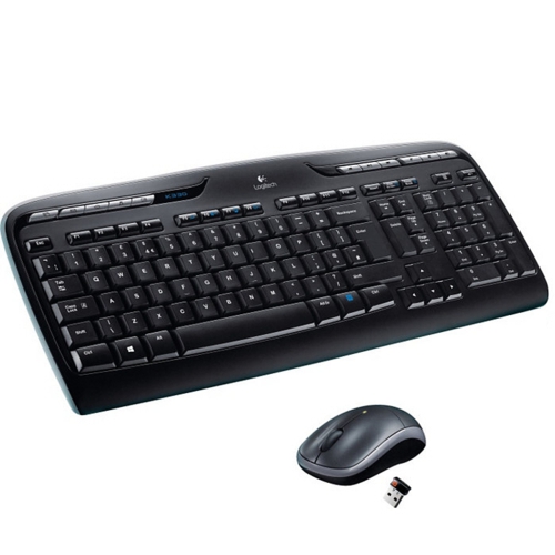 Logitech MK330 Kablosuz MM Q Siyah Klavye Mouse Set [920-003988] - 920-003988