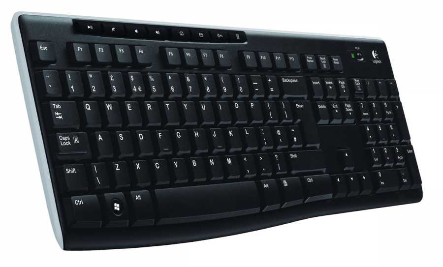 Logitech K270 Kablosuz Q TR Siyah Multimedya Klavye [920-003761] - 920-003761