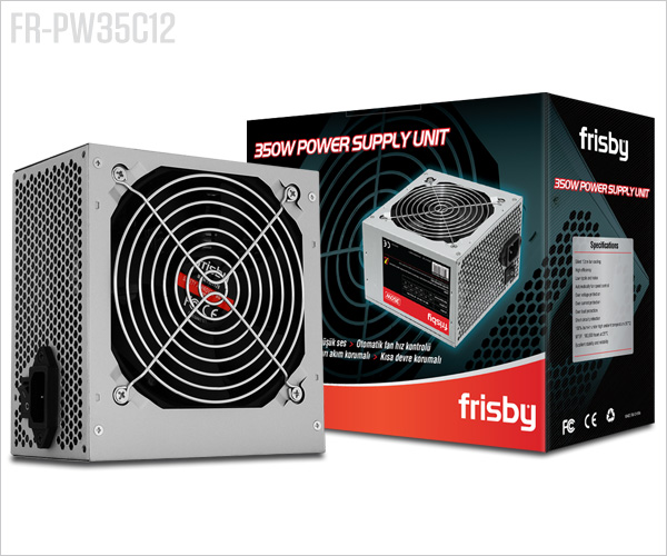Frisby FR-PW35C12 350W 12Cm Fan Atx Power Supply - FR-PW35C12