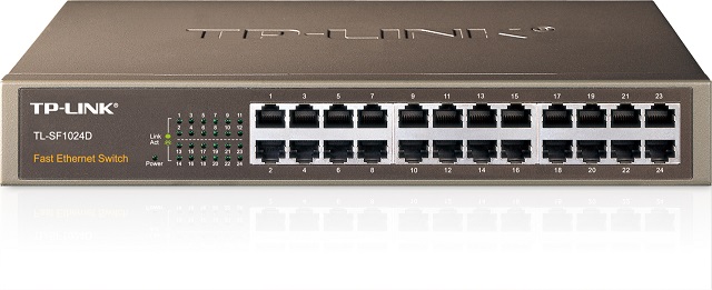 Tp-Link 24Port TL-SF1024D 10/100Mbps Desktop/RackMount Switch - TL-SF1024D