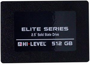 HI-LEVEL HLV-SSD30ELT/512G Elite Seri 2.5" 512GB (560/540MB/s) SATA SSD Disk - 27180