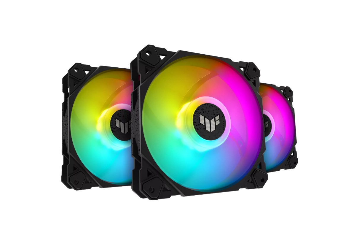 Asus TUF GAMING TF120 ARGB 3IN1 - BEYAZ Soğutucu Kasa Rad. Fanı Adres. ARGB120MM - Bbi.Isl.Kas.Fan.0007