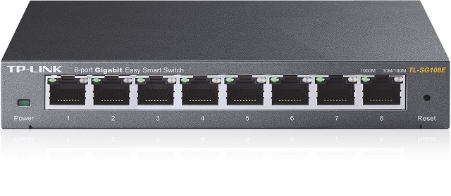 Tp-Link 8Port TL-SG108E Gigabit Easy Smart Switch - TL-SG108E