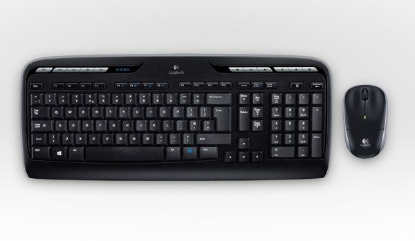 LOGITECH MK330 Kablosuz Klavye Mouse MM Set Siyah (920-003988) - 920-003988