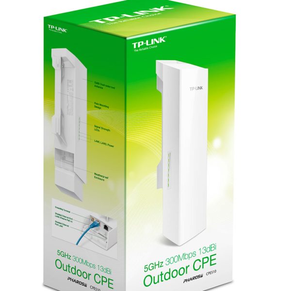 Tp-Link CPE510 300Mbps 1Port Kablosuz 13dBI Outdoor Access Point - CPE510
