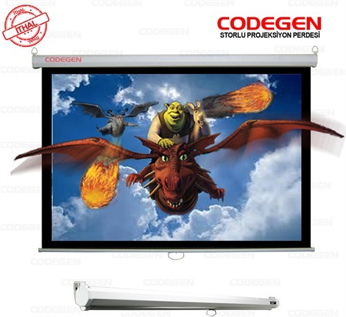 CODEGEN AX-18 180x180 Storlu Projeksiyon Perdesi - AX-18