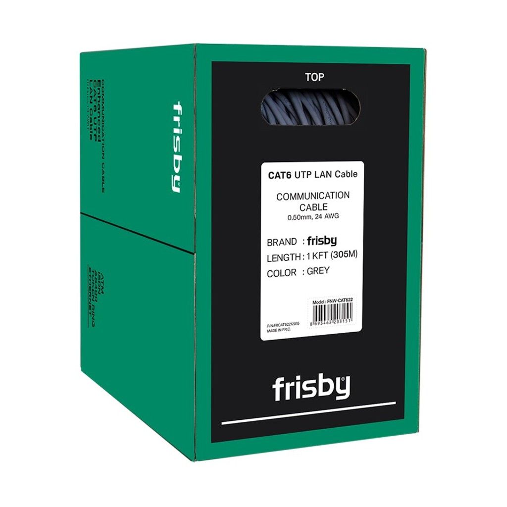 Frisby FNW-CAT622 UTP 24 AWG 305mt CAT6 Kablo - kablo.network.0057