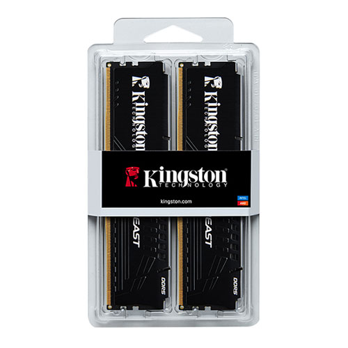 Kingston 16GB (2x8GB) 6000MHz DDR5 CL36 DIMM Beast BlackEXPO(KF560C36BBEK2-16TR - Bbi.Isl.Bel.Mas.0138
