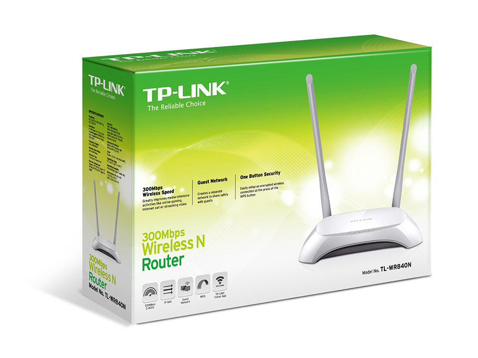 Tp-Link TL-WR840N N300 Wi-Fi Router ( Yönlendirici ) - netw.apr.0003