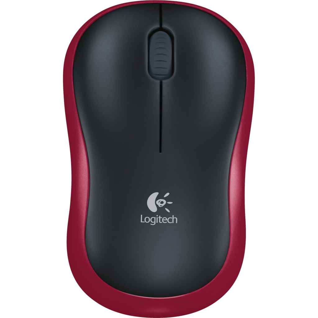 Logitech M185 Kablosuz Mouse Usb Siyah-Kırmızı (910-002237) - oem.mouse.usb.0148