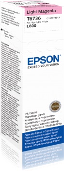 Epson T6736 Açık Kırmızı Mürekkep Kartuşu L800/L1800 (C13T67364A) - tkt.inkk.samsg.0024