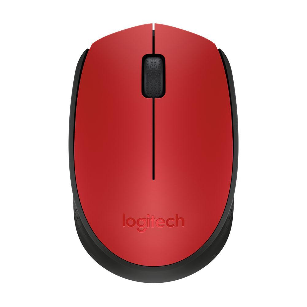 Logitech M171 Kablosuz Kırmızı Mouse [910-004641] - 910-004641
