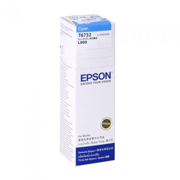 Epson T6732 Mavi Mürekkep Kartuşu L800/L1800 (C13T67324A) - tkt.inkk.samsg.0055