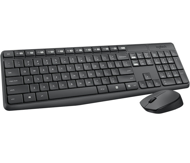 Logitech MK235 Kablosuz Klavye Mouse Seti [920-007925] - 920-007925