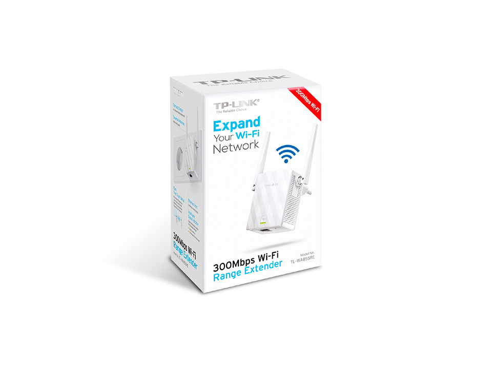 Tp-Link TL-WA855RE 300Mbps Universal Range Extender - TL-WA855RE
