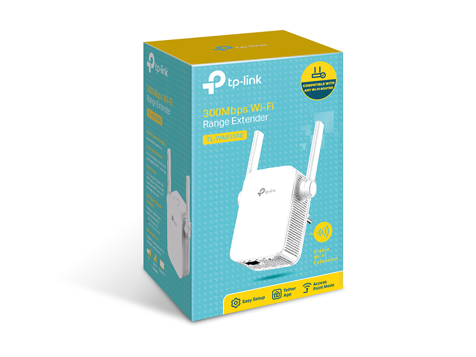 Tp-Link TL-WA855RE 300Mbps Wi-Fi Range Extender ( Menzil Genişletici ) - netw.apr.0065