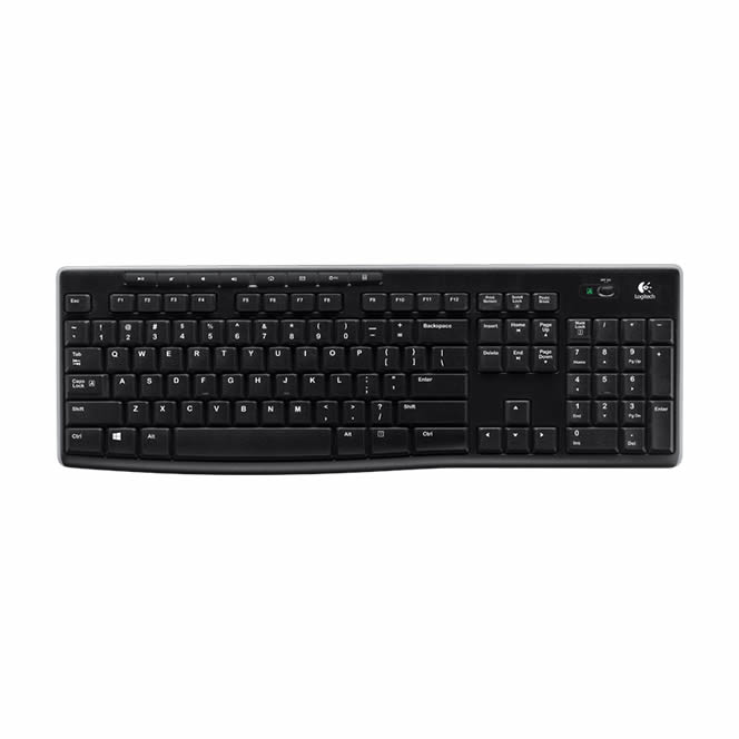 Logitech K270 Kablosuz Klavye Q Siyah (920-003761) - oem.kms.w.0123