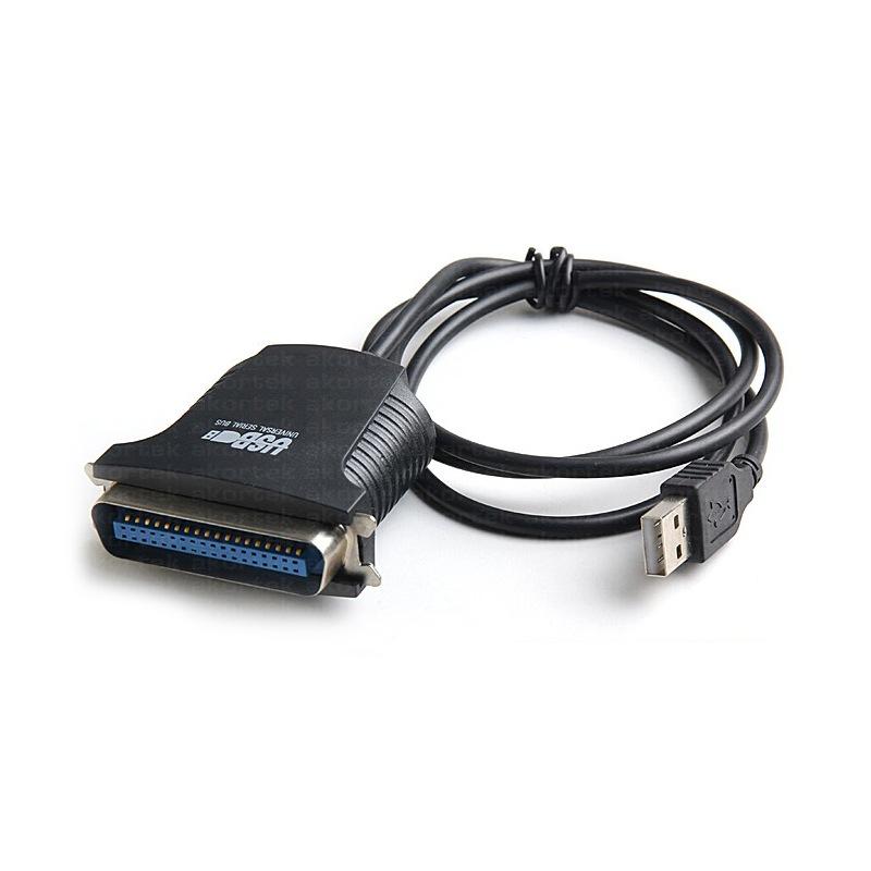 Dark 1 Metre USB / Paralel Port Dönüştürücü Yazıcı Kablosu [DK-CB-USB2XLPT] - DK-CB-USB2XLPT