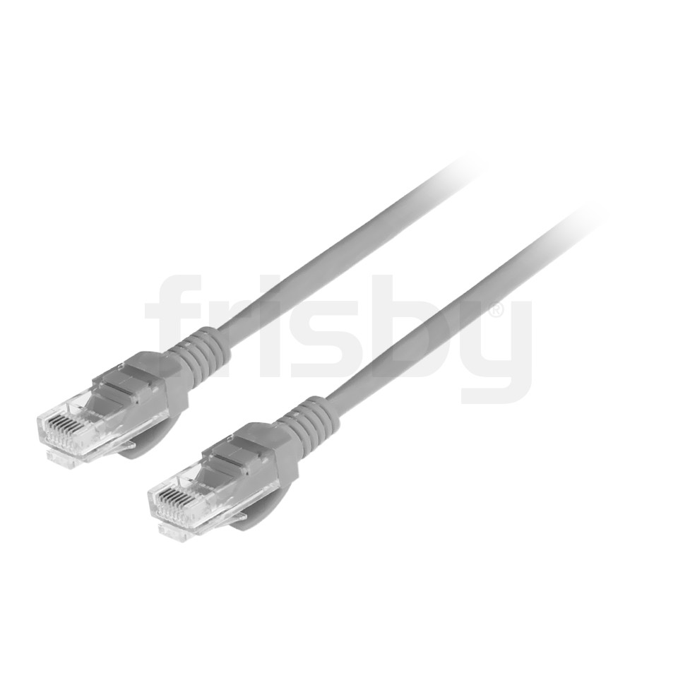 Frisby FA-C6736G 1m CAT6 UTP Patch Kablo (Gri) - kab.kab.pac.0020