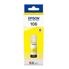 Epson 106 Sarı Mürekkep Kartuşu ET-7700/ET-7750 (C13T00R440) - tkt.inkk.samsg.0171