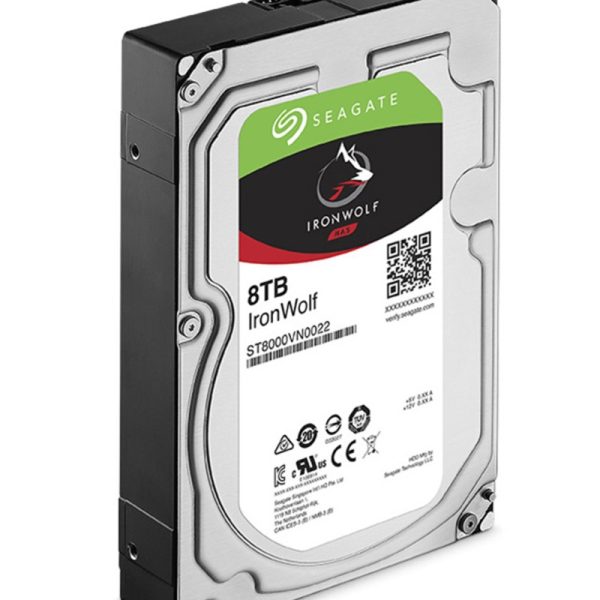 Seagate 8TB Ironwolf 3.5" Sata3 7200RPM 256MB NAS Hdd [ST8000VN004] - ST8000VN004