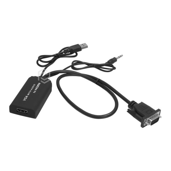 Frisby FA-6676C Anolog VGA to Ses+Dijital HDMI Dönüştürücü - kab.cev.vg.0006