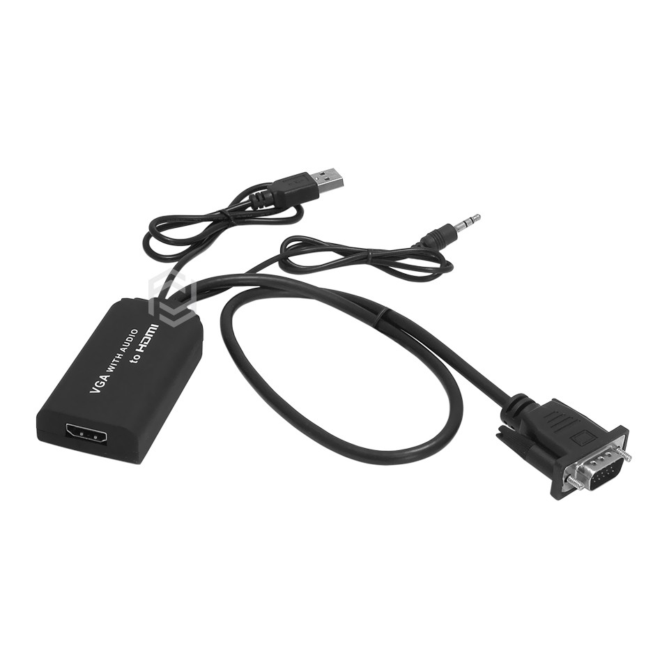 Frisby FA-6676C Anolog VGA to Ses+Dijital HDMI Dönüştürücü - kab.cev.vg.0006