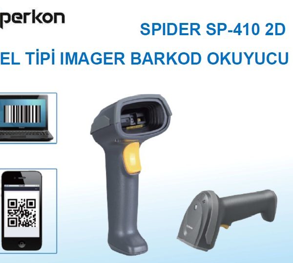 PERKON SPIDER SP410-U/USB 1D-2D (Karekod) Okuyucu - SP410
