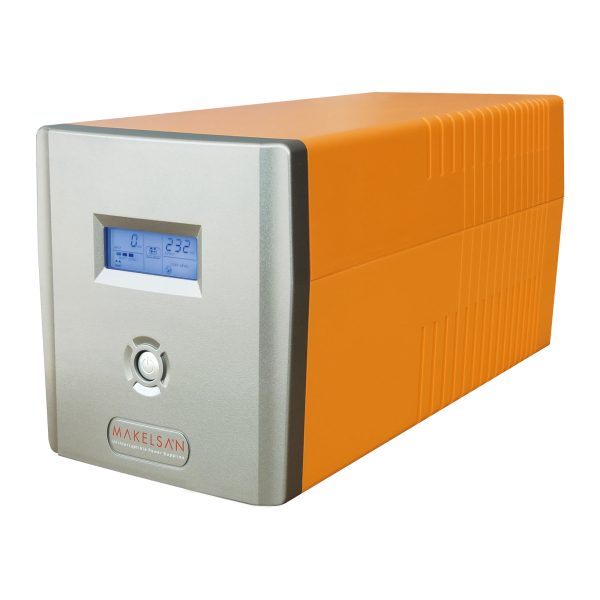 Makelsan Lion 2200VA LCD/USB (2x 9AH) (4-8dk) Line Interactive K.G.K - guc.ups.line.0093