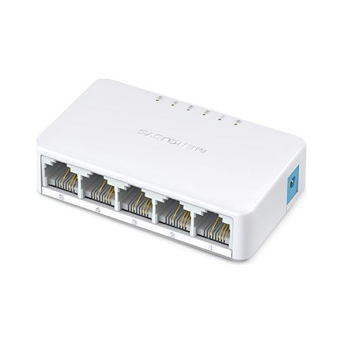 Tp-Link Mercusys MS105 5-Port 10/100Mbps Desktop Switch - netw.swit.swi.4852.0168