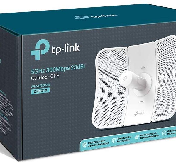 Tp-Link CPE610 5 GHz 300 Mbps 23 dBi Outdoor Access Point ( AP ) - netw.apr.0144