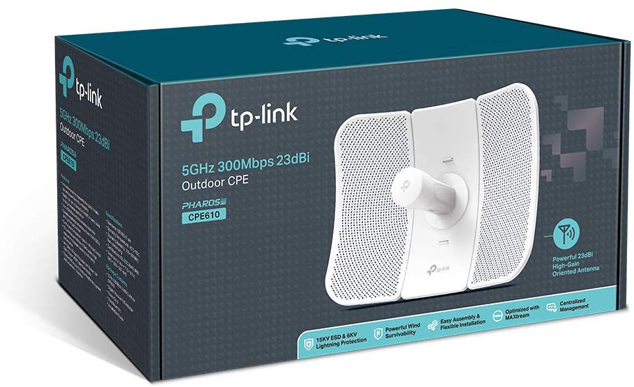 Tp-Link CPE610 5 GHz 300 Mbps 23 dBi Outdoor Access Point ( AP ) - netw.apr.0144