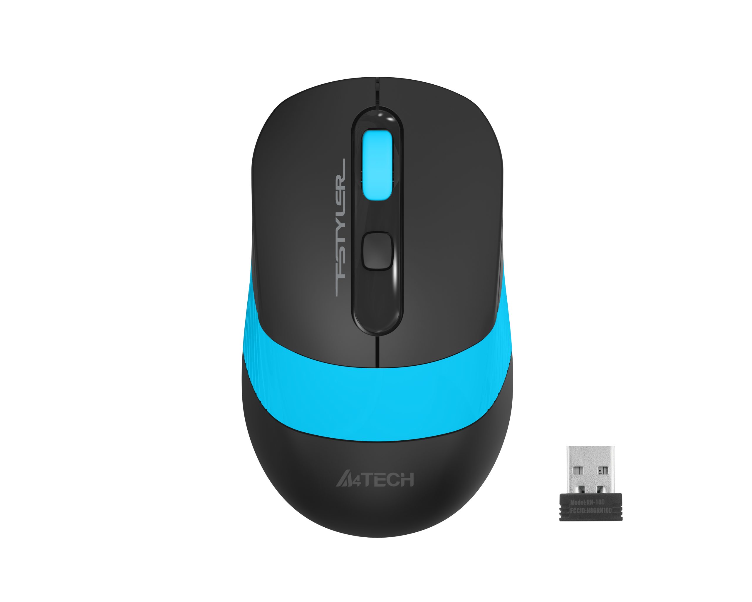 A4 Tech FG10 2000dpi 2.4G Mavi Kablosuz Mouse - cev.mon.0173