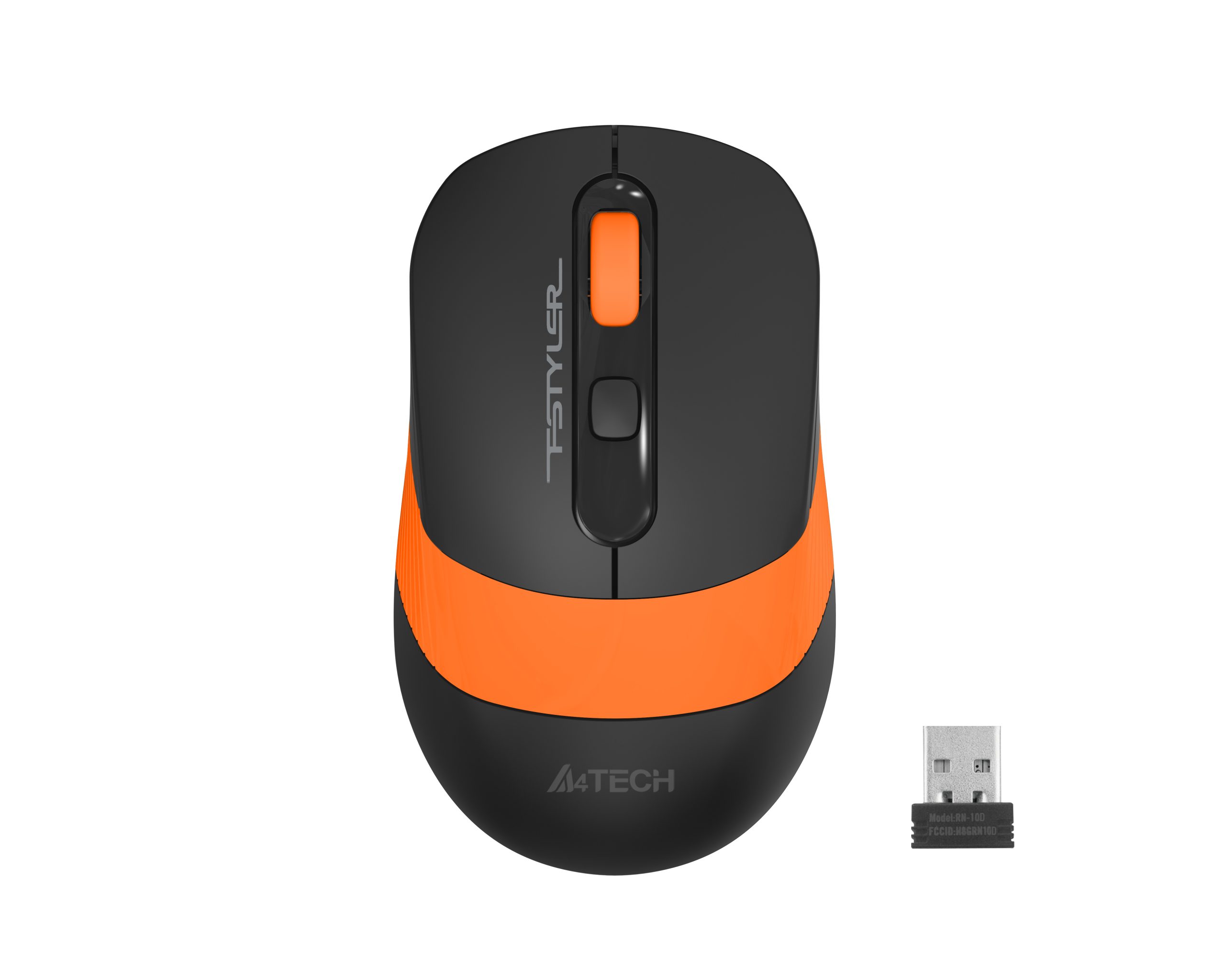 A4 Tech FG10 2000dpi 2.4G Turuncu Kablosuz Mouse - cev.mon.0174